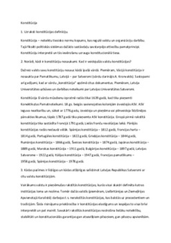 Konstitūcija – jēdziens, saturs un nozīme valsts pārvaldē 1