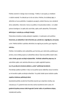 Politika un valsts 1