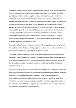 Starptautisko organizāciju darbības efektivitāte globālo problēmu risināšanā 2