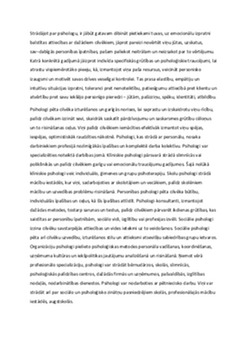 Psihologa darbs un pienākumi 1