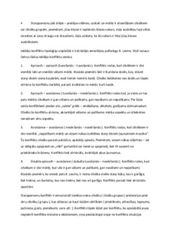 Konflikti dzīvē: cēloņi un risinājumi 3