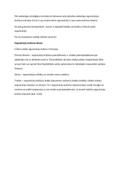 Organizācijas kultūra 1