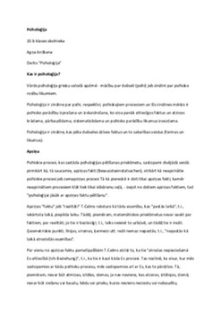 Psihologija un viss ap to 1