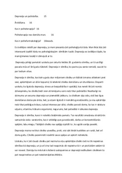 Depresija: veidi un ārstēšana 2