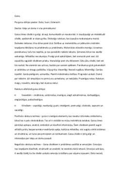 Gaiss: astrologiskā elementa ietekme uz personību 1