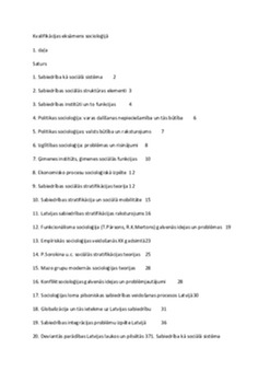 Politikas socioloģija un sabiedriskās institūcijas 1
