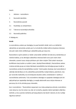 Nacionālisms etnopsiholoģijā 1