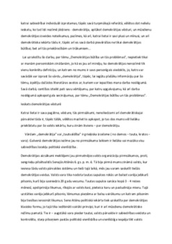 Demokrātijas būtība un tās problēmas 2