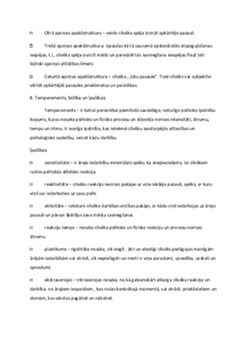 Psiholoģijas eksamenam 2