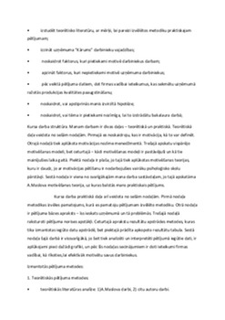 Psihoanalītiskā motivācijas teorija 3