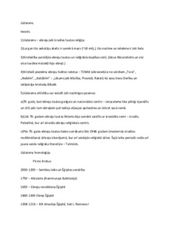 Judaisms: vēsture, tradīcijas un ticības pamati 1