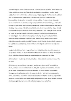 Jūdaisms: vēsture un galvenie principi 2