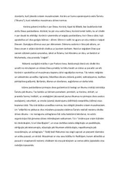 Islāms: ticība un tradīcijas 2