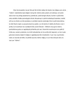 Islāms: ticība un tradīcijas 3