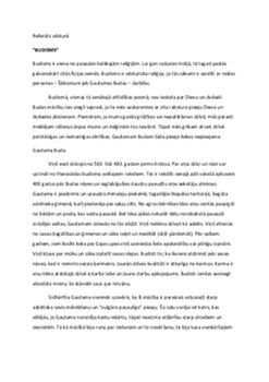 Budisms: līdzsvara un atbrīvošanās ceļš 1