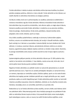 Fiziskāš aktivitātes kā veselības pamats 3