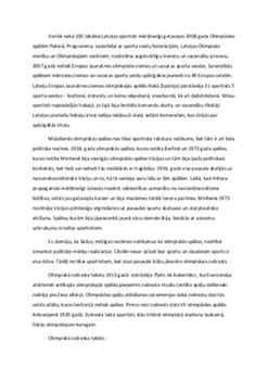Olimpiskās spēles: starptautisku sporta svētku vēsture 3