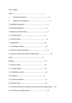 Mājputnu attīstības statistiskā analīze 1