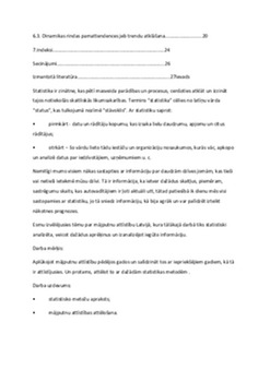 Mājputnu attīstības statistiskā analīze 2