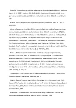 Konstitucionālās sūdzības teorija un prakse Latvijā 1