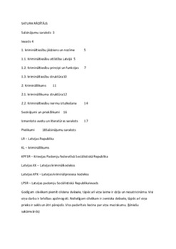 Krimināltiesības: nozīme un piemēri Latvijas likumdošanā 1