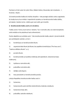 Konstitucionālās tiesības 2