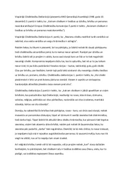 Cilvēktiesības: idejas rašanās un nozīme 3