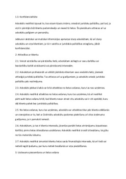 Latvijas Zvērinātu advokātu Ētikas kodekss 2