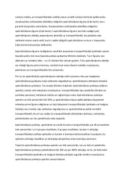 Sauszemes transportlīdzekļu īpašnieku civiltiesiskās atbildības obligātās apdrošināšanas (OCTA) tiesiskais regulējums 2