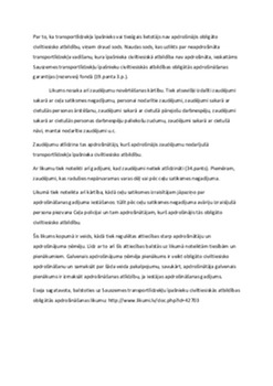 Sauszemes transportlīdzekļu īpašnieku civiltiesiskās atbildības obligātās apdrošināšanas (OCTA) tiesiskais regulējums 3