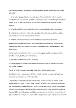 Noziedzīgi nodarījumi ar narkotiskām vielām 3