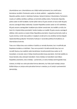 Itālijas valsts pārvaldes forma un tās raksturojums 2