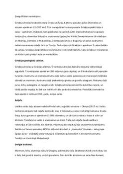 Grieķija: ģeogrāfija un ceļojumu iespējas 1