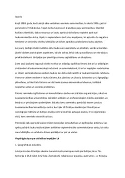 Latvijas tūrisms: attīstības perspektīvas 1