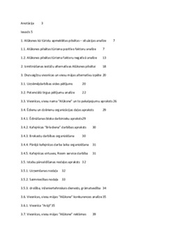 Viesnīcas “x” attīstības projekts alūksnes pilsētā 1
