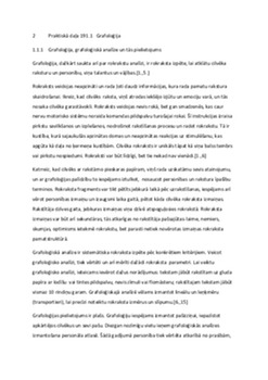 Grafoloģija: rakstības analīze 2