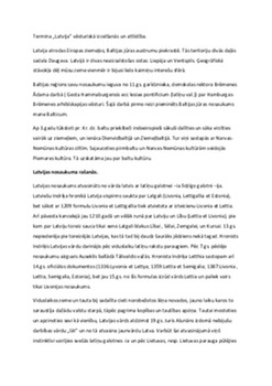 Latvijas nosaukuma vēsturiskā izcelsme 1