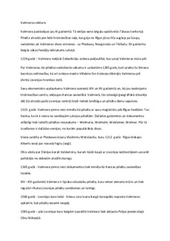 Valmieras vēsture 1