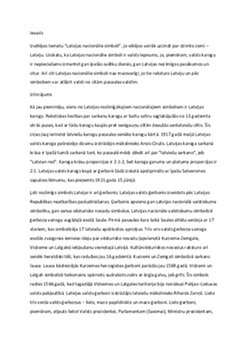 Latvijas nacionālie simboli 1