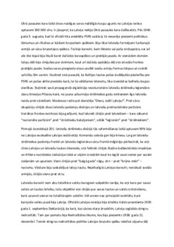 Latviešu karavīri abās frontes pusēs 1
