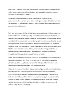 Latvijas dibināšanās 1
