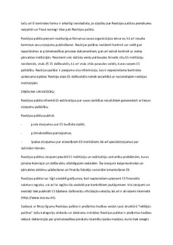 Eiropas Savienības (ES) Revīzijas palāta 3