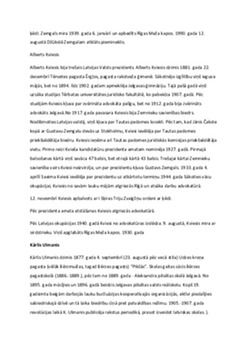 Latvijas prezidenti: valsts vadītāji Latvijas vēsturē 3