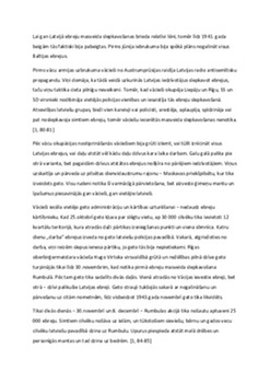 Dilemmas Latvijas vēsturē: holokausts 3