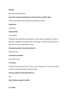 Datora galvenie komponenti un to funkcijas 1