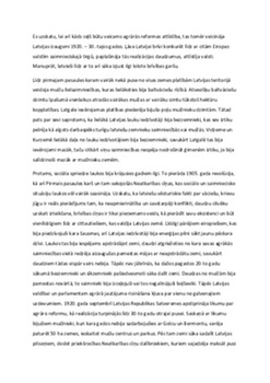 Agrārā reforma Latvijā – solis uz priekšu Latvijas attīstībā 1