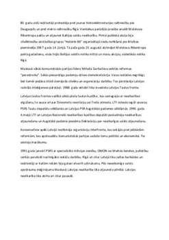 Eseja par dažiem faktie Latvijas vēsturē 1