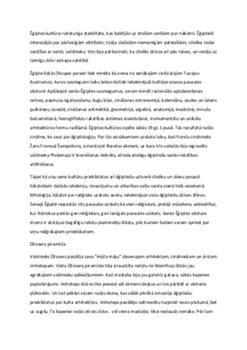 Senās Ēģiptes kultūra 1