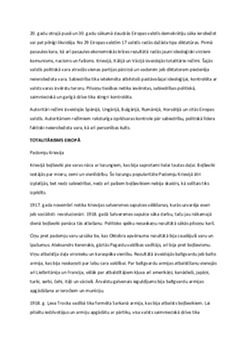 Autoritārisms un totalitārisms Eiropā 20 un 30 gados 1