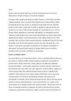 Senā Divupe: pirmo civilizāciju attīstība Mezopotāmijā 1